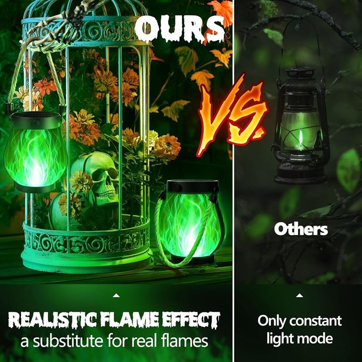 Dancing Flame Solar Lantern Outdoor Lights suppliers
