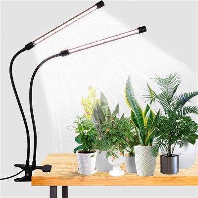6000K Vollspektrum-Clip-Pflanzenwachstumslampe LED-Wachstumslicht