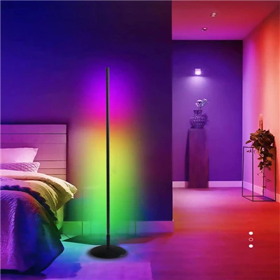 Intelligente LED-RGBIC-Stehlampe für Schlafzimmer und Wohnzimmer