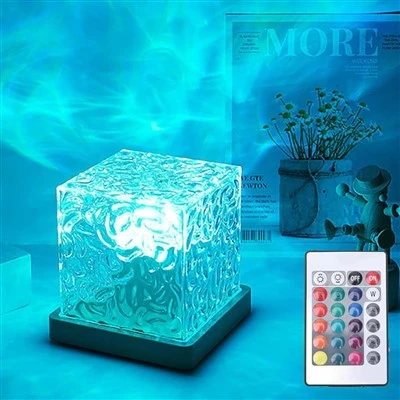Wasserwellige LED-Würfellampe